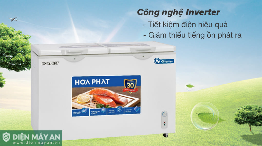 Tủ đông Hòa Phát Inverter 352 Lít HPF AD8352